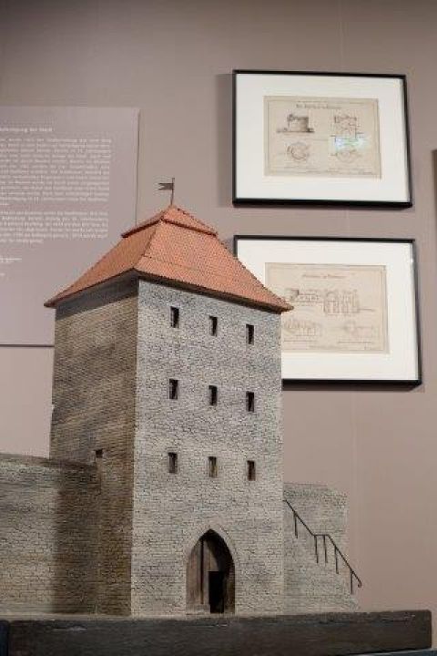 Modell des Lintorfer Tor (1926)